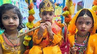 जन्माष्टमी बहुत धूम धाम से मनाया #happyjanmashtami #sorts #viralvideo