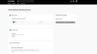 How to renew access to Autodesk education software | Autodesk Education