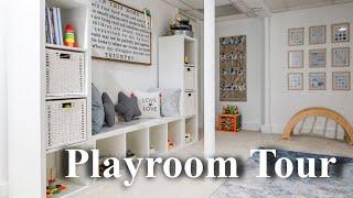 Playroom Tour | Montessori Inspired