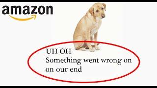 How to Fix Amazon App UH-OH Something Went Wrong On Our End Error issue Problem Solve