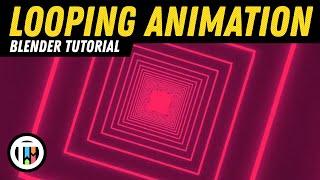 How to Loop An Animation in Blender | TutsByKai