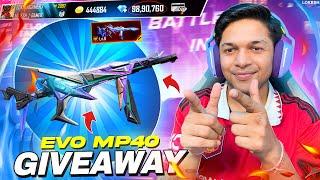 New Evo MP40 Skin Giveaway Garena Free Fire