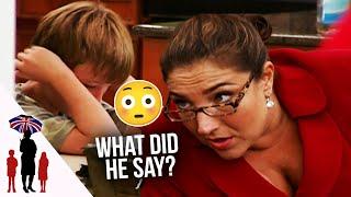 This boy will say homophobic slurs to his older brother... | Supernanny USA