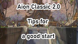 Aion Classic 2.0 : tips for a good start