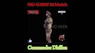 FAU-G Characters now 3D or HD  And some changes in characters ||FAUG VEER