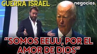 Guerra de Israel I Biden: "Somos EEUU, por el amor de Dios" e Irán avisa que el conflicto ya escala