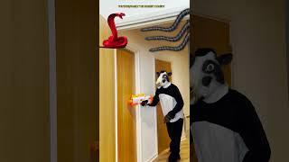 Funny video try not to laugh funny Cow Halloween bhoot wala Anaconda snake #magic  #shorts #vfx