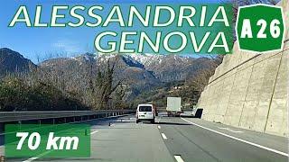 A26 | ALESSANDRIA - GENOVA | Autostrada dei Trafori