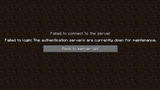 HOW TO FIX ''authentication servers are down for maintenance minecraft error''