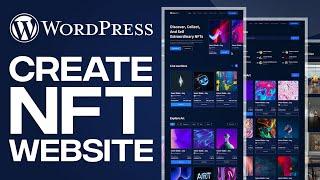 How To Make An NFT Website Using WordPress - EASY! (2022)