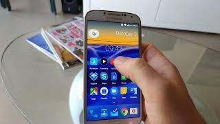 Samsung galaxy S4 with LineageOS 14.1 Android 7.1.2