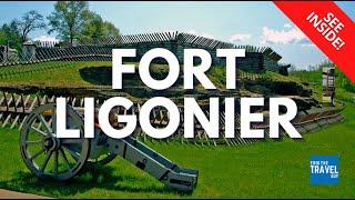 Inside Tour of Fort Ligonier - Pennsylvania