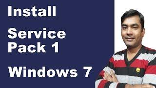 How to install service pack 1 | Download service pack 1 for windows 7 (Hindi)