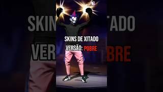 Skins de xitado versão pobre #freefire #shorts #tiktok #skins #xitado #fy