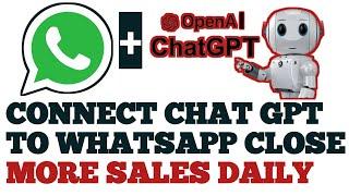 how to set up chat bot on whatsapp with your phone | no code