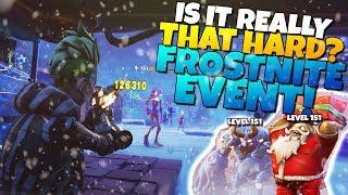 IS IT REALLY THAT HARD!? *NEW* FROSTNITE EVENT! | Fortnite STW