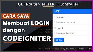 Tidak BIASA! Membuat Login dengan Codeigniter 4 | Codeigniter Login Logout Session