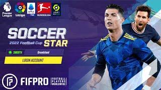 Soccer Star: 2022 Football Cup - CBT Gameplay Android/iOS | Licensed by FIFPro ft Ronaldo, Messi