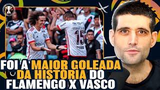 Davy Jones MALUCO e DESUMILDE com GOLEADA do FLAMENGO pra cima do VASCO