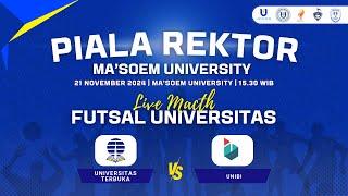 Futsal Piala Rektor Match 4 - Universitas Terbuka vs UNIBI