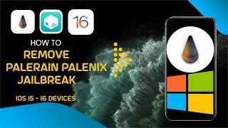 Completely Unjailbreak Palera1n Palen1x Windows Jailbreak iOS 15 - 16 | Remove Palera1n Jailbreak