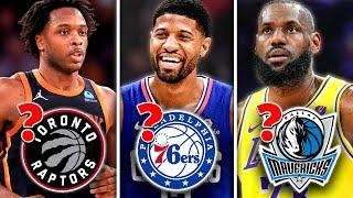 Predicting Where The TOP NBA Free Agents Sign! [2024]