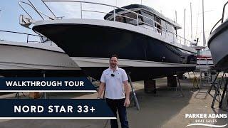 Nord Star 33+ Full Walkthrough Yacht Boat Tour - New Value £500k! All the toys and extras!