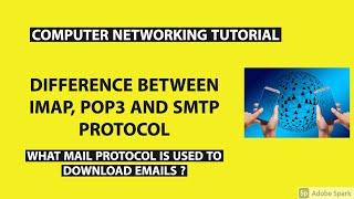 IMAP vs POP3 vs SMTP Protocol | Computer. Networking Tutorial | DevOps/SRE Interview Questions