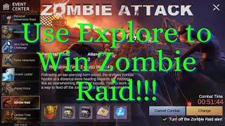 Why You Should Push Explore On Zombie Raid Day | Last Fortress Guide | Tips & Tricks
