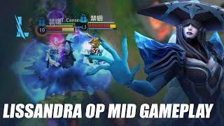 Lissandra OP MID Gameplay - Wild Rift