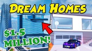 Jailbreak DREAM HOMES is Here! Penthouse Worth 1.5 Million? Code, New Vaults (Roblox Jailbreak)