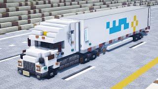 Minecraft Walmart Semi Trailer Truck Tutorial