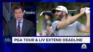 PGA Tour and LIV Golf extend merger deadline into 2024