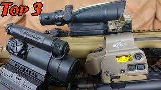 My Top 3 Rifle Optic Brands!