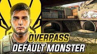 How shox Default Monster on Overpass T Side (CS:GO Guide)