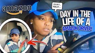 A DAY IN THE LIFE OF A #AMAZON DELIVERY #DRIVER !!