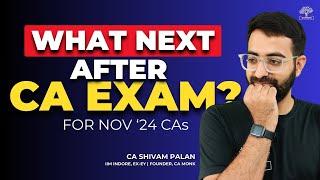 What Next After CA Exam?