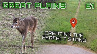 Creating The Perfect Stand, Year 2 Changes On The Brush Farm #hunting #deerhunting