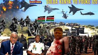 3 Jiyè Militè Kenya Rache tout bòkòt IZO yoBarel lasalin Vilaj Gang tombe Yotrennenl bay Ramo Normil