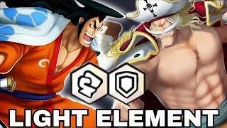 FIRST LIGHT ELEMENT TEAM LEVEL 100 WHITEBEARD AND ODEN ONE PIECE BOUNTY RUSH OPBR