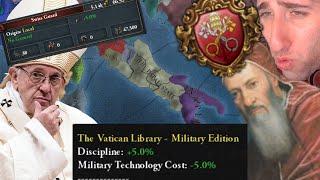 What happens when Habibi plays the PAPAL STATES in eu4 Mulitplayer