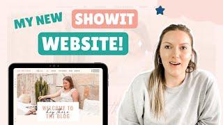 Tour My Custom Showit Blog // Beginner Blog Design + How Much Content You ACTUALLY Need To Start