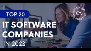 Top 20 Titans of Tech: America's Best Software Companies