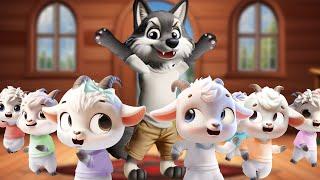 Wolf And Seven Little Goats | Bedtime Stories for Toddlers | English Fairy Tales and Stories