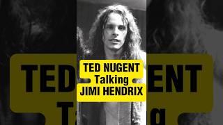 Uncle Ted Warns Jimi Hendrix in 1969 #tednugent #jimihendrix #classicrock #guitar