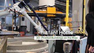 Instant Home: 3D-Printed Buildings on the Rise