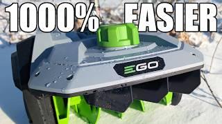 EGO Makes Shoveling Snow EASY!