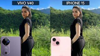 Vivo V40 5G Vs iPhone 15 Camera Test Comparison