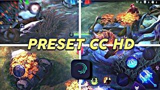 PRESET CC HD MOBILE LEGEND