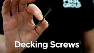 What are Decking Screws? | Product Showcase